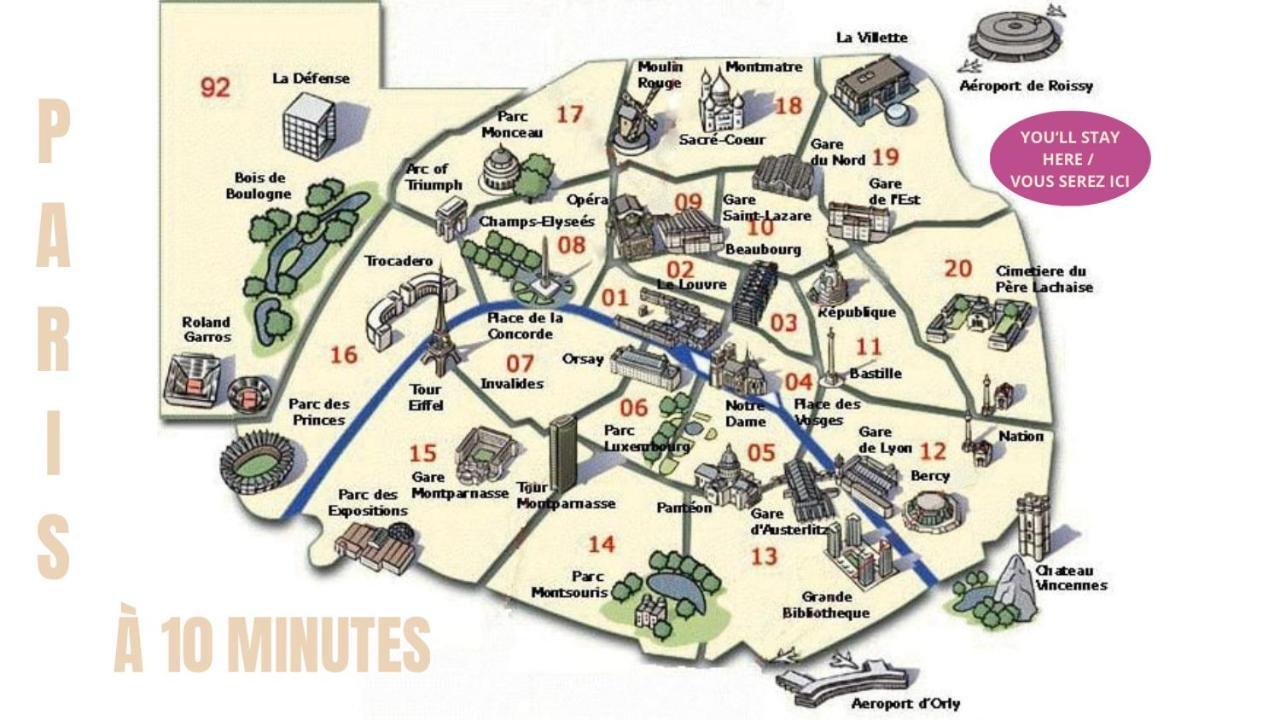 Appartement 2 Pieces A Quelques Minutes De Paris Le Pré-Saint-Gervais 외부 사진